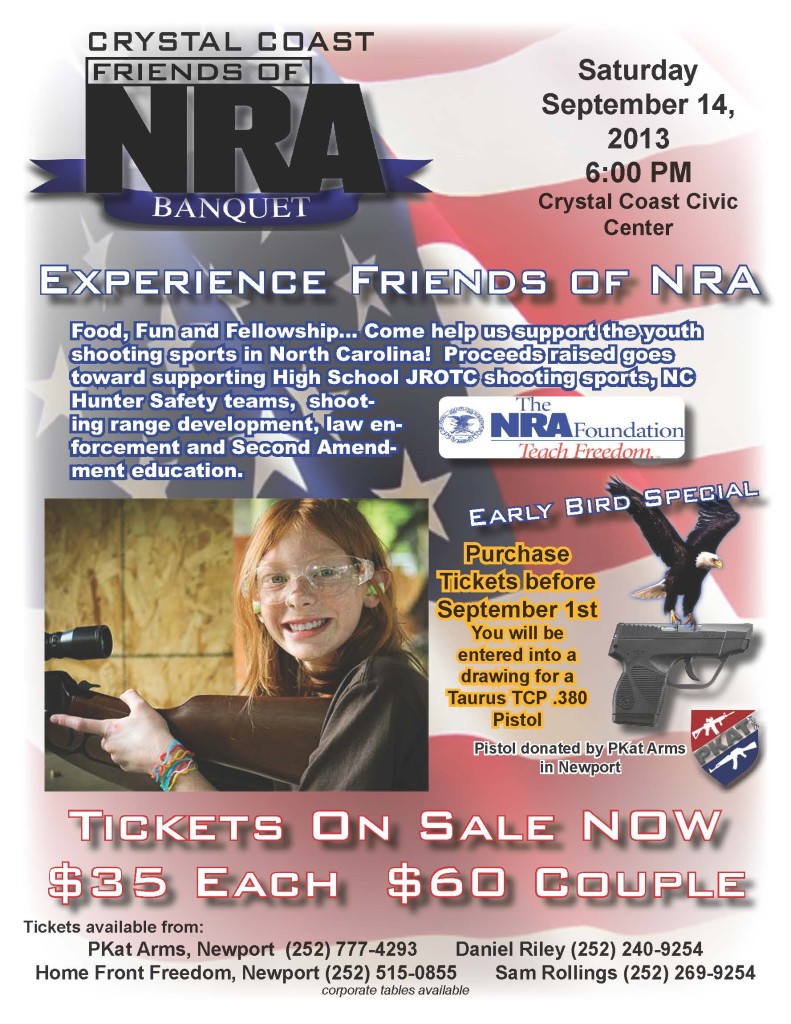 Help us raise funds to support the shooting sports and education