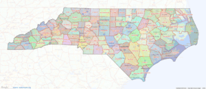 NC County Map